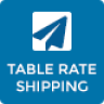 WooCommerce Table Rate Shipping by Zendcrew