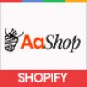AaShop - Responsive & Multipurpose Sectioned Bootstrap 4 Shopify Theme
