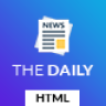 The Daily - News HTML Template