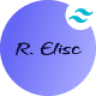 R.Elisc - Tailwind CSS Personal Portfolio Template