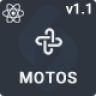 Motos - React Landing Page Template