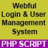 PHP Login & User Management with message center