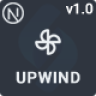 Upwind - React Js Landing Page Template
