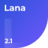 Lana - Creative Coming Soon Template