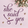 SheSaidYes - Engagement & Wedding WordPress Theme