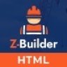 Z-Builder | Construction Elementor HTML Template