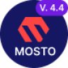 Mosto - App landing page