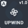 Upwind - Angular 16 Landing Template (Tailwind CSS + Angular 16)