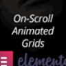 On-Scroll Animated Grid for Elementor