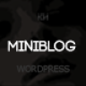Miniblog - Multipurpose, Minimal WordPress Theme
