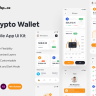 Crypto Wallet App Design UI Kit