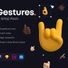 Gestures: 3D Emoji Pack