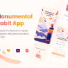 Monumental Habit App - UI Kit