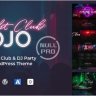 DJO  - Nightclub & DJ WordPress Theme