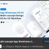 Multi-concept App Wireframe UX Kit
