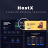 HostX - Premium Hosting Template