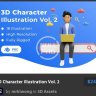 3D Character illustration Vol.2