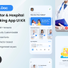 E.Doc - Doctor & Hospital Booking App UI Kit