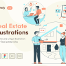 Estately - Real Estately Illustration Set