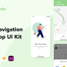NavGo - Navigation App UI Kit
