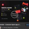 Monster - Livescore Sport app ui kit