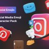 Social Media Emoji Character – Premium 3D Emoji for Social Media
