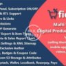 ficKrr - Multi Vendor Digital Products Marketplaces with Subscription ON / OFF