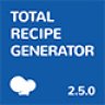 Total Recipe Generator - WordPress Recipe Maker with Schema and Nutrition Facts