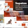 Sapatos - Sneakers & Sports Shoes Store WooCommerce Elementor Template Kit