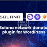 SolPay Donate - Solana network donate plugin for WordPress